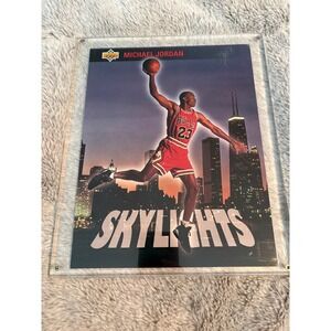 1993-94 Upper Deck Michael Jordan Skylights 466 Limited Edition 0851/2500 8x11